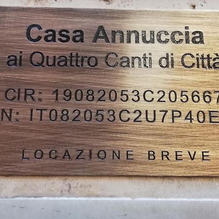 Casa Annuccia Ai Quattro Canti Di Citta Palermo Bagian luar foto