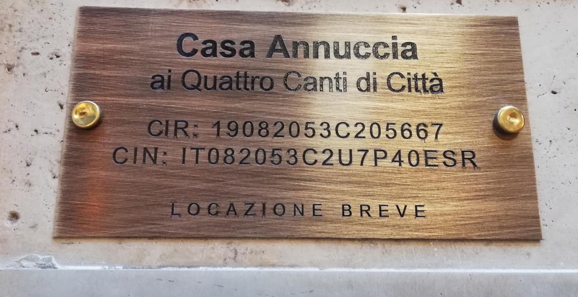 Casa Annuccia Ai Quattro Canti Di Citta Palermo Bagian luar foto